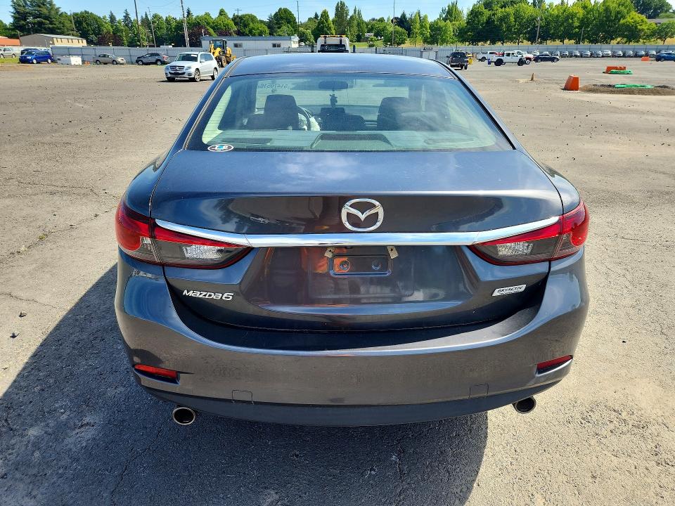 2017 Mazda 6 მანქანა იყიდება აუქციონზე, vin: JM1GL1U50H1153159, აუქციონის ნომერი: 63371376