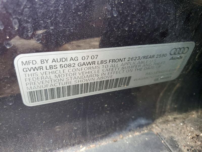 Продажа на аукционе авто 2008 Audi A6, vin: WAUAH74F58N025282, номер лота: 60160476