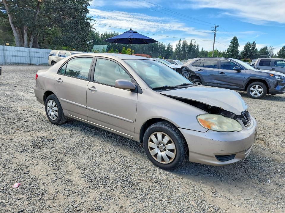 59656076 :رقم المزاد ، 1NXBR32E63Z051083 vin ، 2003 Toyota Corolla مزاد بيع