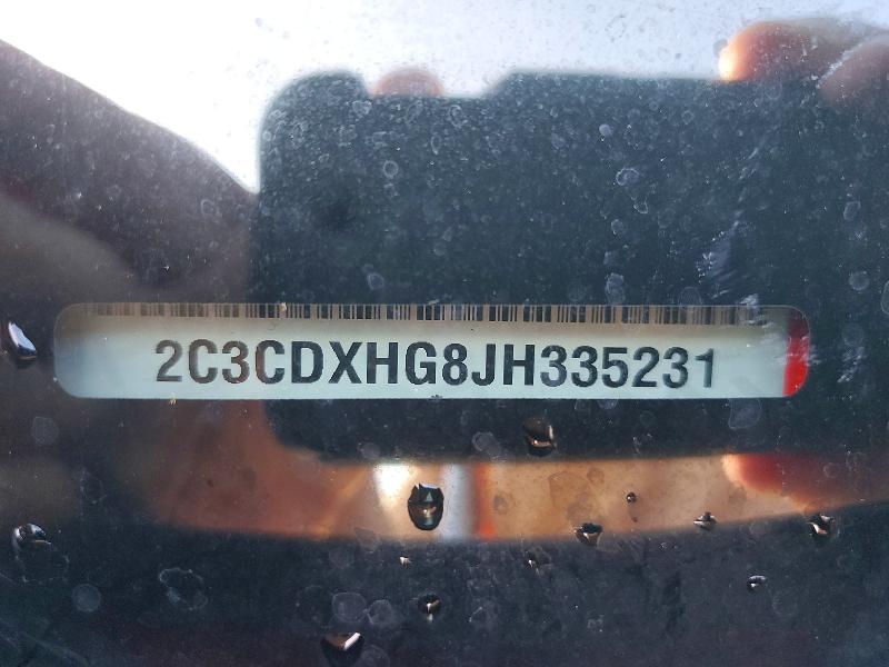 Продаж на аукціоні авто 2018 Dodge Charger, vin: 2C3CDXHG8JH335231, номер лоту: 61512096