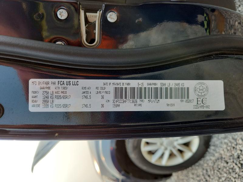 60746756 :رقم المزاد ، 3C4PDCCB4FT713626 vin ، 2015 Dodge Journey مزاد بيع
