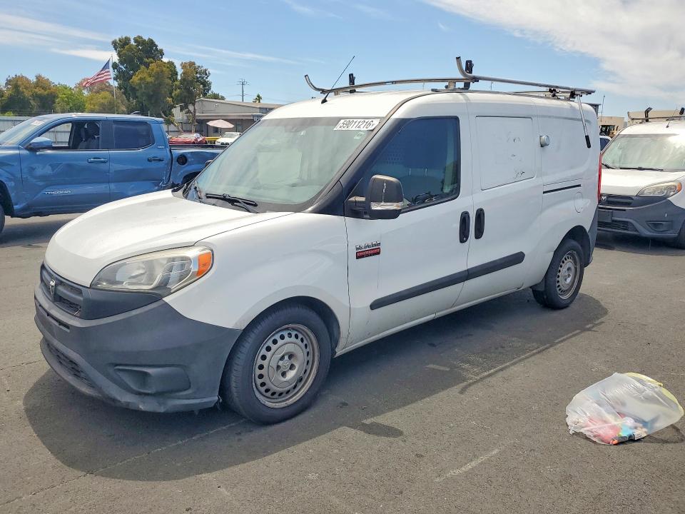59011216 :رقم المزاد ، ZFBERFAT7G6B09768 vin ، 2016 Ram Promaster City مزاد بيع
