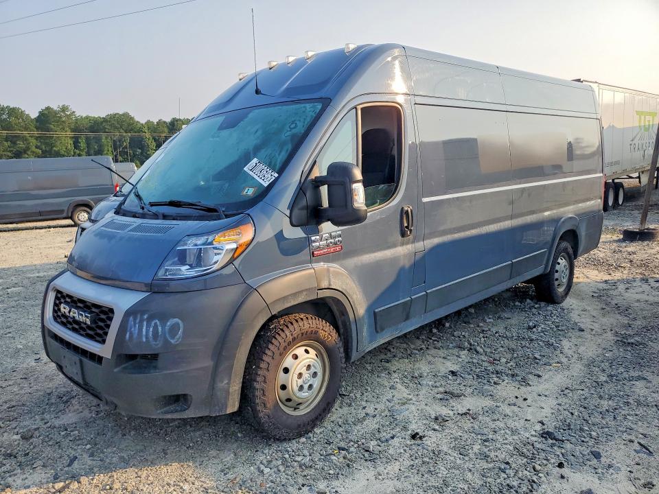 61003696 :رقم المزاد ، 3C6MRVJG9ME544937 vin ، 2021 Ram Promaster 3500 مزاد بيع