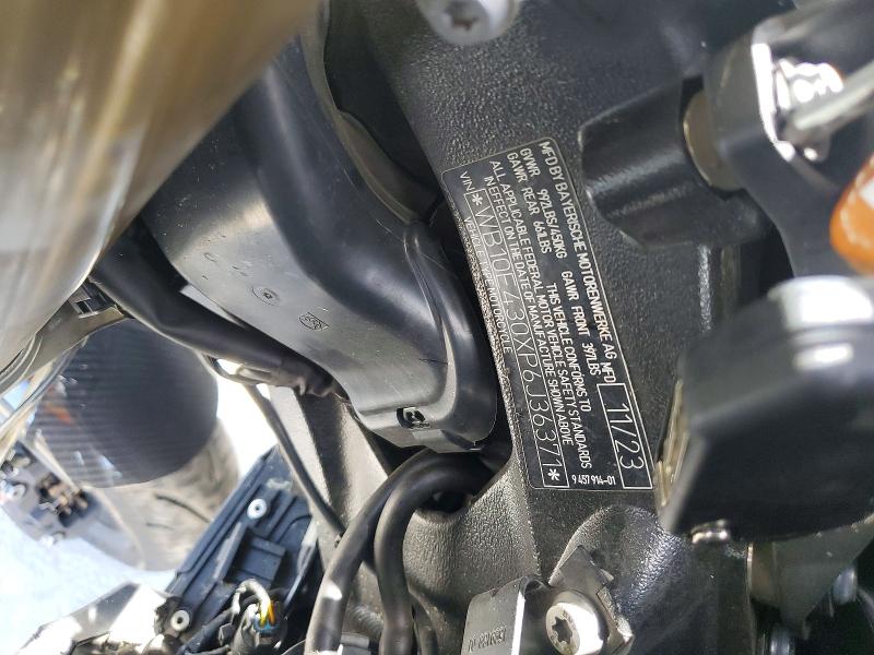 Продажа на аукционе авто 2023 Bmw S 1000, vin: WB10E430XP6J36371, номер лота: 59543596