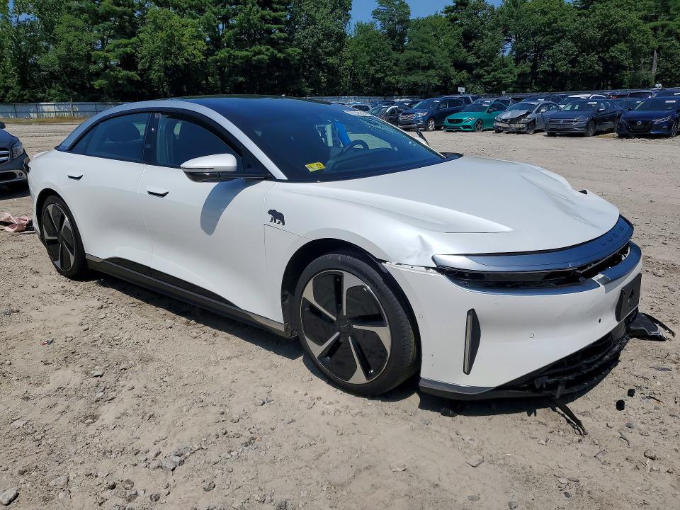 2023 Lucid Motors Air მანქანა იყიდება აუქციონზე, vin: 50EA1TEA3PA004631, აუქციონის ნომერი: 62248366