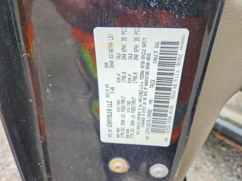 62121796 :رقم المزاد ، 1D7HU18278J184982 vin ، 2008 Dodge Ram 1500 مزاد بيع