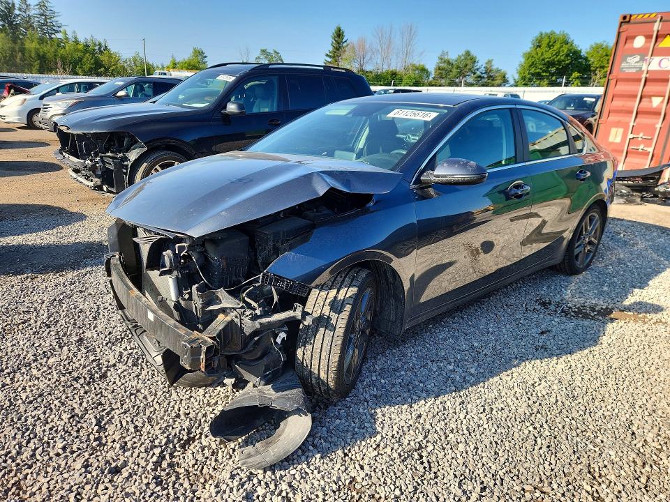 61125616 :رقم المزاد ، 3KPF54AD8ME315839 vin ، 2021 Kia Forte مزاد بيع