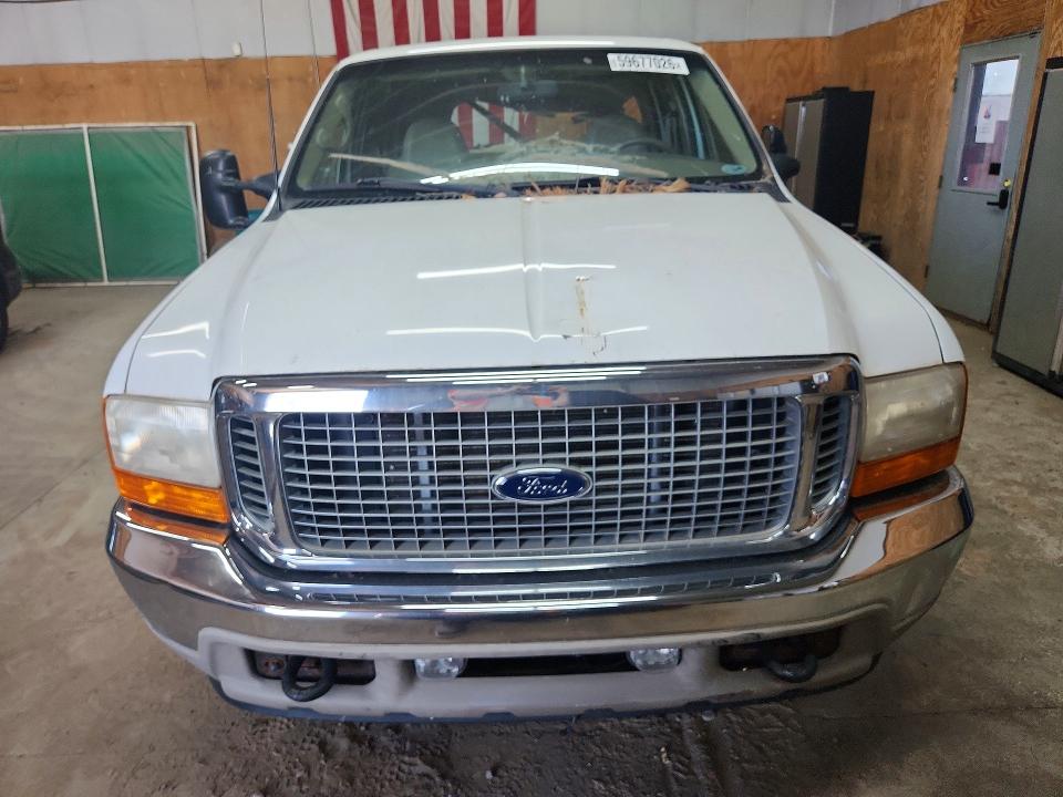 2001 Ford Excursion მანქანა იყიდება აუქციონზე, vin: 1FMNU43S41EA39687, აუქციონის ნომერი: 59677026