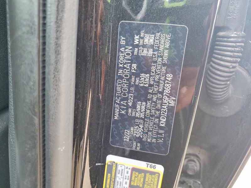Aukcja sprzedaży 2023 Kia Soul, vin: KNDJ23AU6P7868748, numer aukcji: 59913156