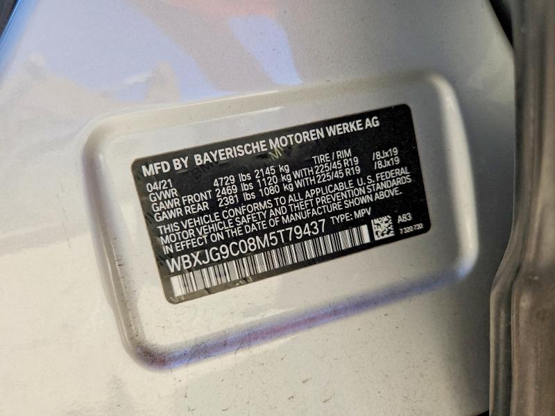 Продаж на аукціоні авто 2021 Bmw X1, vin: WBXJG9C08M5T79437, номер лоту: 59746746