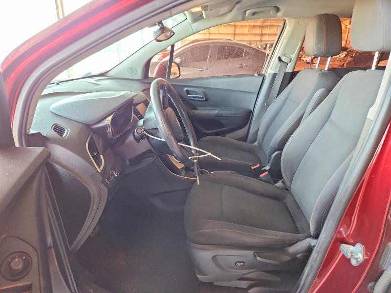 59742496 :رقم المزاد ، 3GNCJKSB6HL275219 vin ، 2017 Chevrolet Trax مزاد بيع