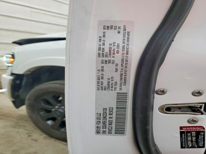 Продаж на аукціоні авто 2022 Ram 2500, vin: 3C6UR5FJ5NG324124, номер лоту: 61601346