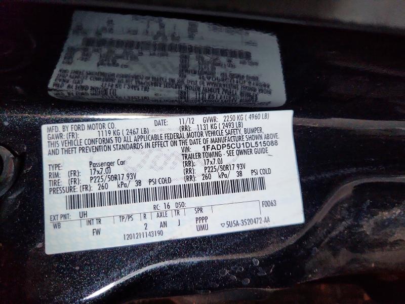 Продажа на аукционе авто 2013 Ford C-max, vin: 1FADP5CU1DL515088, номер лота: 61977916