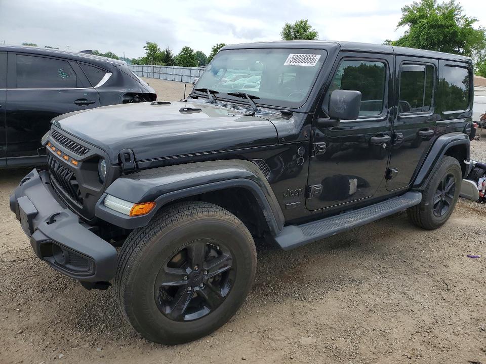 Продажа на аукционе авто 2020 Jeep Wrangler Unlimited, vin: 1C4HJXEG5LW160021, номер лота: 59008866
