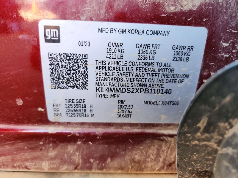 Продажа на аукционе авто 2023 Buick Encore Gx, vin: KL4MMDS2XPB110140, номер лота: 60855776