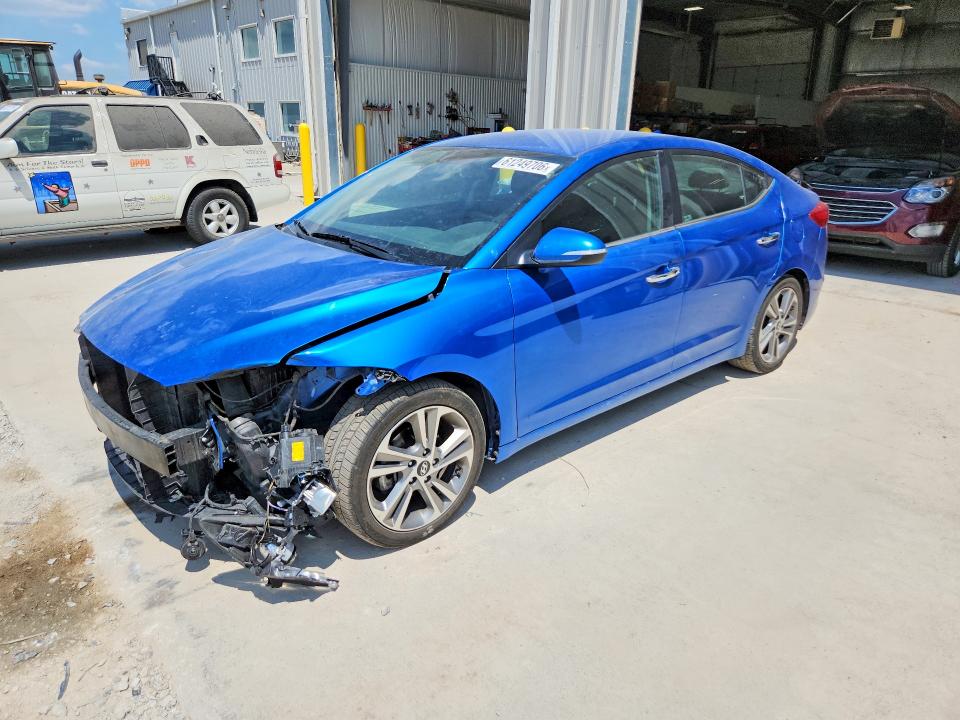 Продаж на аукціоні авто 2017 Hyundai Elantra, vin: KMHD84LF9HU267137, номер лоту: 61249706