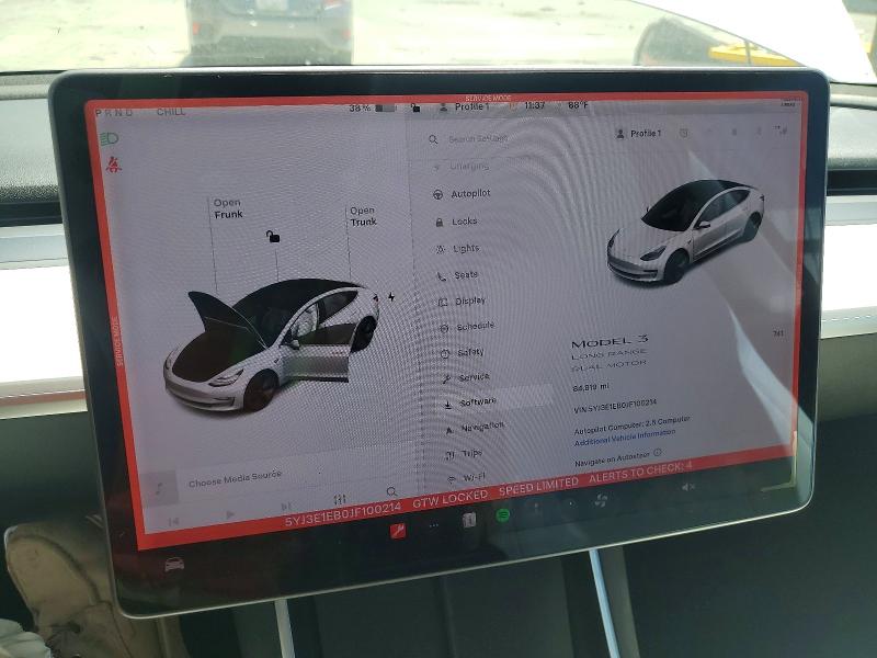 Aukcja sprzedaży 2018 Tesla Model 3, vin: 5YJ3E1EB0JF100214, numer aukcji: 59698666
