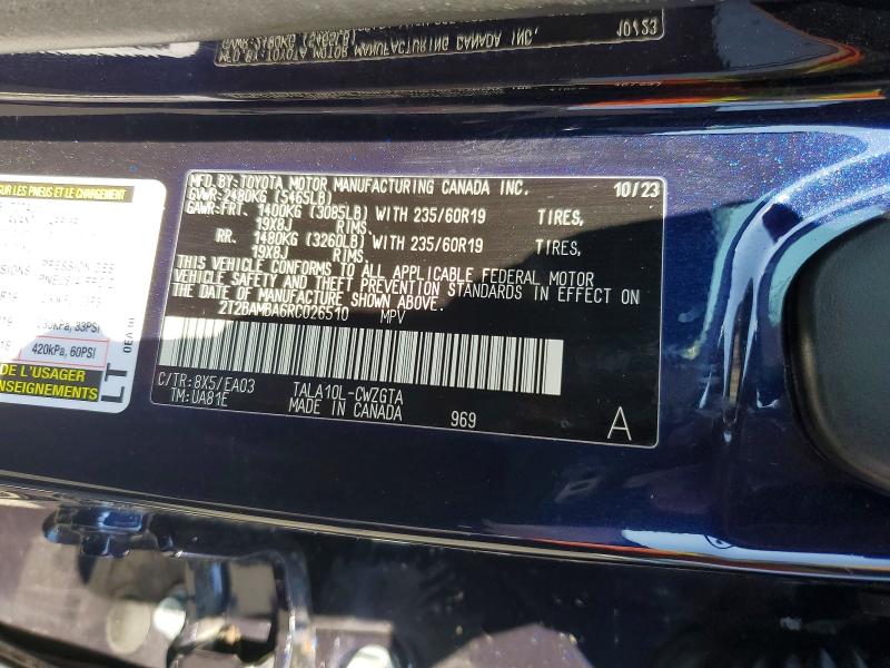 Aukcja sprzedaży 2024 Lexus Rx 350, vin: 2T2BAMBA6RC026510, numer aukcji: 62336266