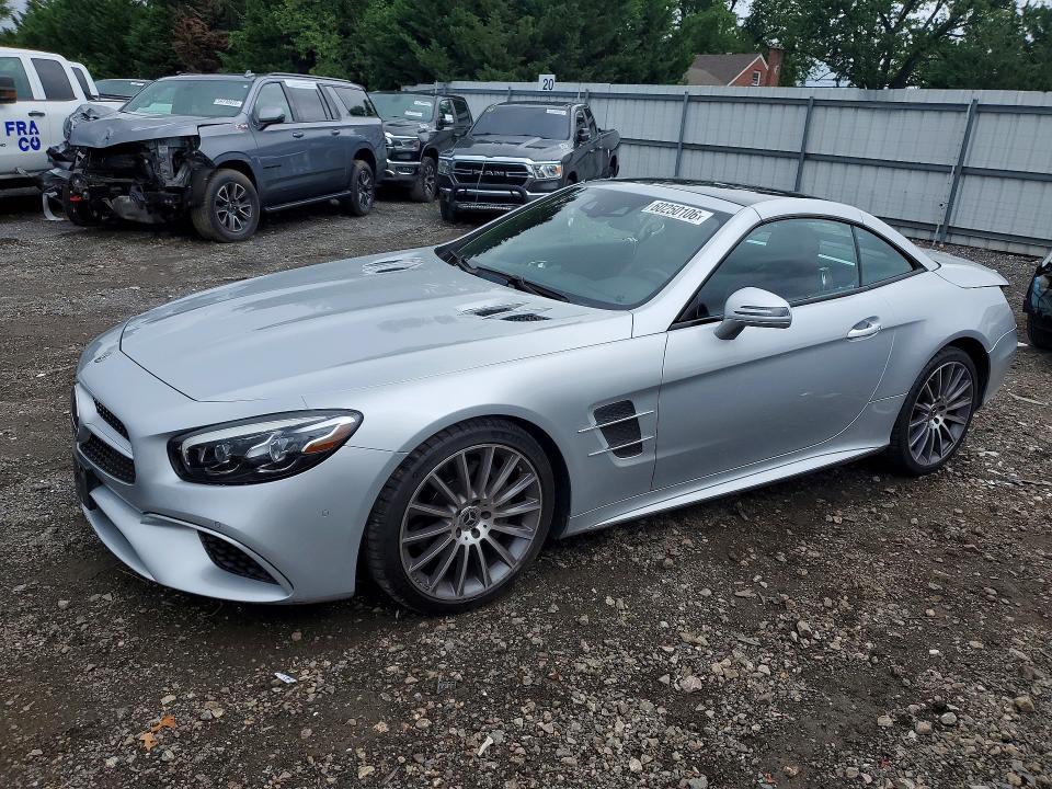 60250106 :رقم المزاد ، WDDJK7DA2JF050042 vin ، 2018 Mercedes-benz Sl مزاد بيع