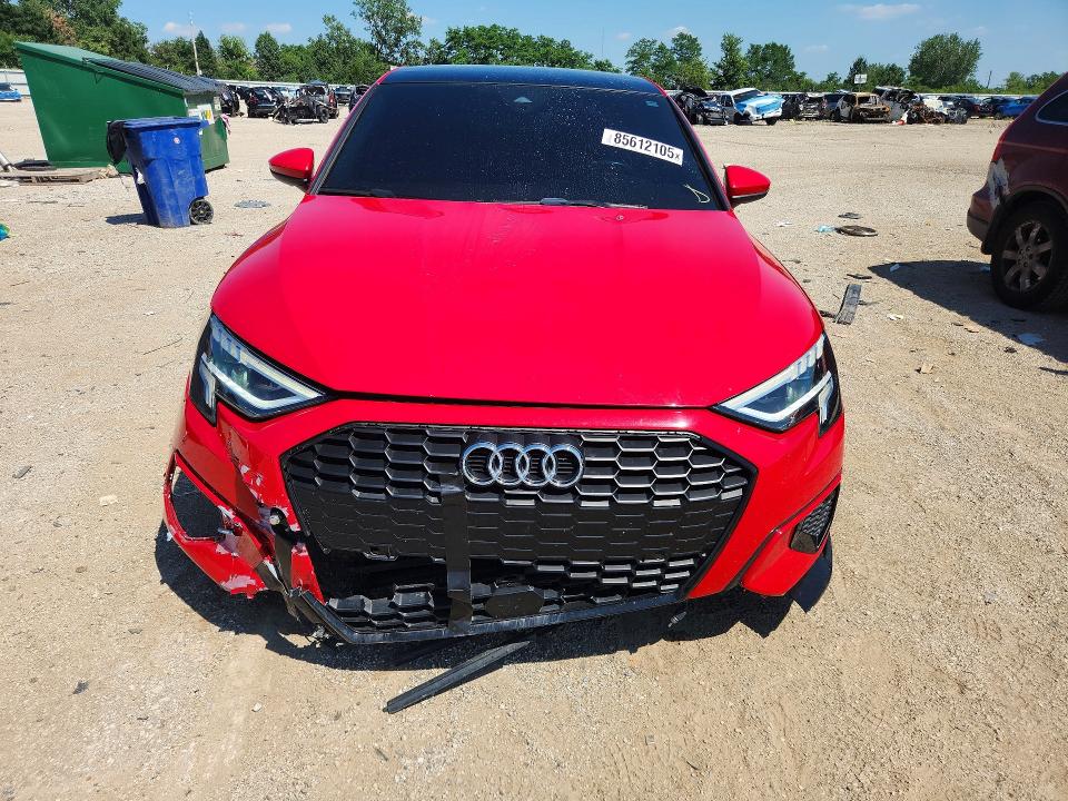 2022 Audi A3 მანქანა იყიდება აუქციონზე, vin: WAUHUDGY8NA012566, აუქციონის ნომერი: 85612105