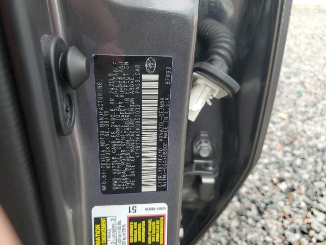 2019 Toyota Camry მანქანა იყიდება აუქციონზე, vin: 4T1B11HK9KU852033, აუქციონის ნომერი: 59789836