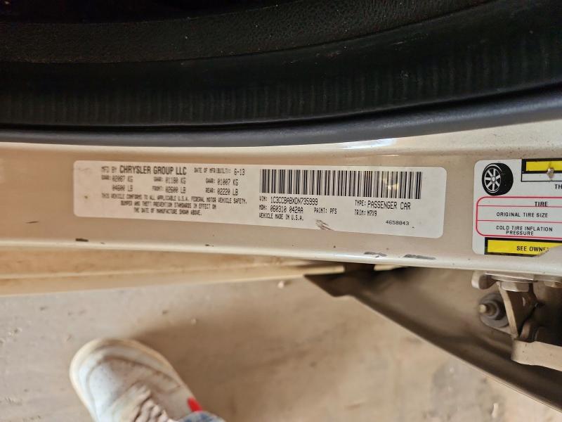 Aukcja sprzedaży 2013 Chrysler 200, vin: 1C3CCBABXDN735999, numer aukcji: 63301846