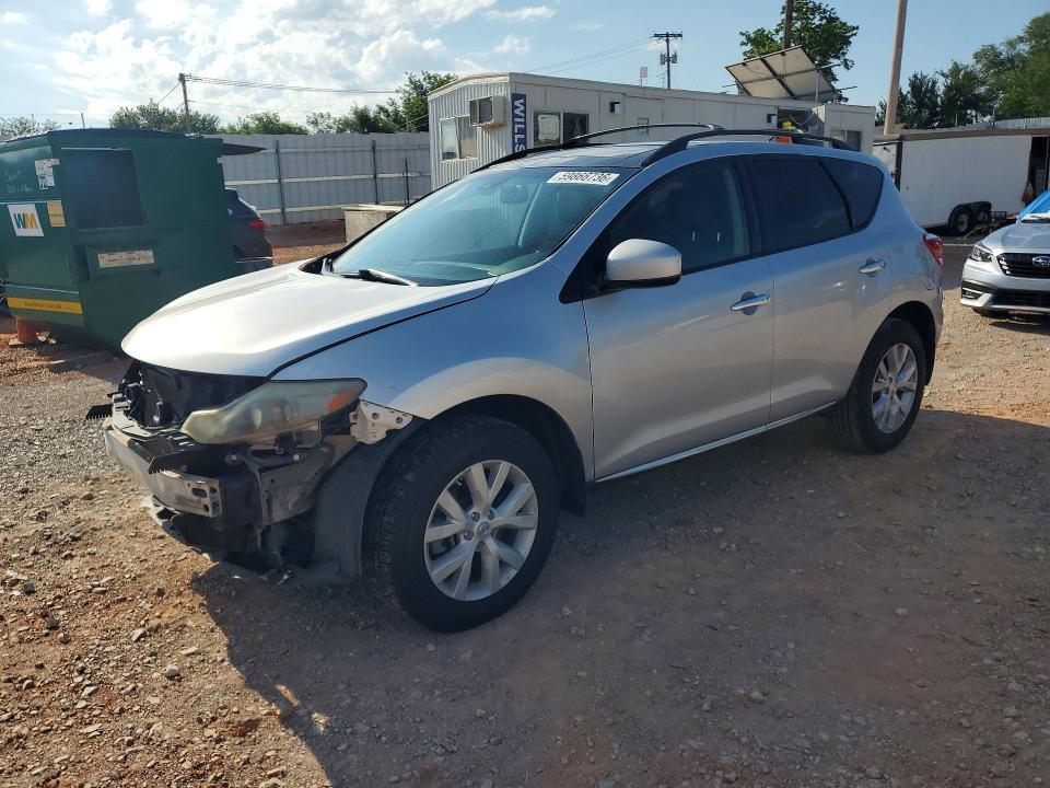 Auction sale of the 2012 Nissan Murano, vin: JN8AZ1MUXCW101906, lot number: 59866736