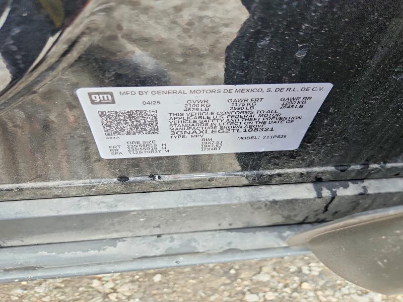 Продажа на аукционе авто 2026 Chevrolet Equinox, vin: 3GNAXLEG2TL108321, номер лота: 62435016