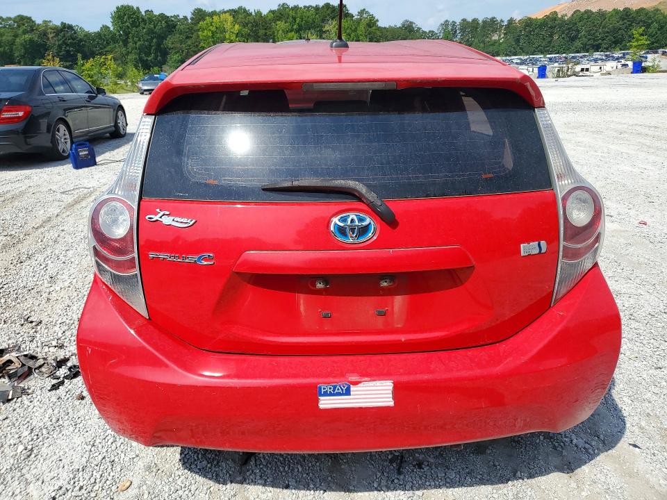 60478166 :رقم المزاد ، JTDKDTB30D1041637 vin ، 2013 Toyota Prius C مزاد بيع