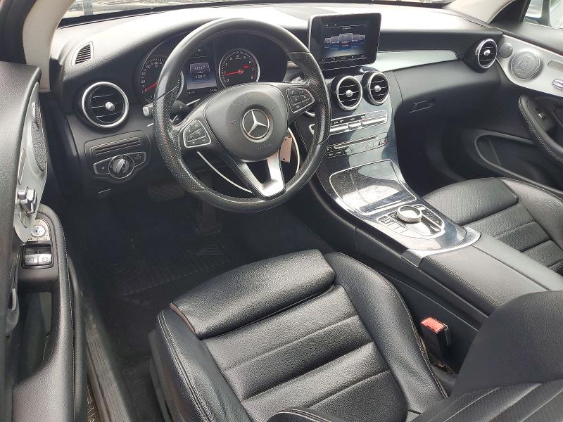 2017 Mercedes-benz C მანქანა იყიდება აუქციონზე, vin: WDDWJ4KB4HF340828, აუქციონის ნომერი: 60872616