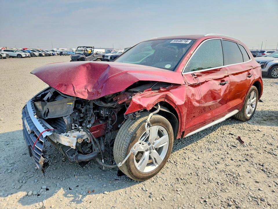 59538716 :رقم المزاد ، WA1BNAFY1J2171904 vin ، 2018 Audi Q5 مزاد بيع