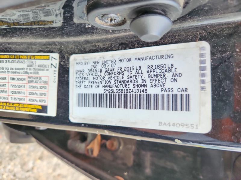 Продажа на аукционе авто 2008 Pontiac Vibe, vin: 5Y2SL65818Z413148, номер лота: 58309586