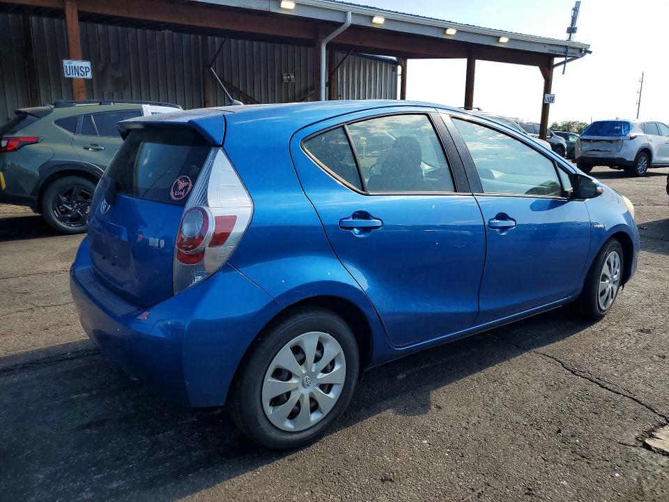 Aukcja sprzedaży 2012 Toyota Prius C, vin: JTDKDTB33C1527650, numer aukcji: 60861006