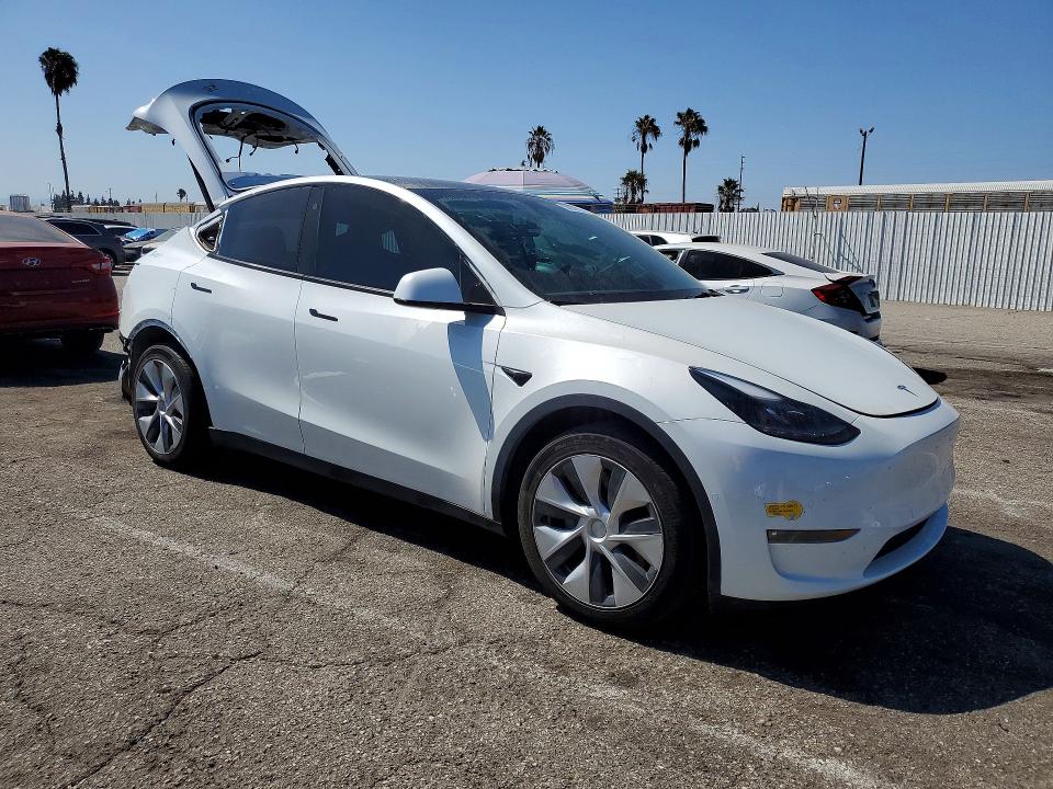 2022 Tesla Model Y მანქანა იყიდება აუქციონზე, vin: 7SAYGDEE1NF546554, აუქციონის ნომერი: 62832716