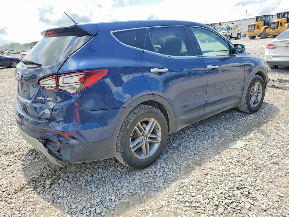 61307696 :رقم المزاد ، 5XYZTDLB6JG565660 vin ، 2018 Hyundai Santa Fe Sport مزاد بيع