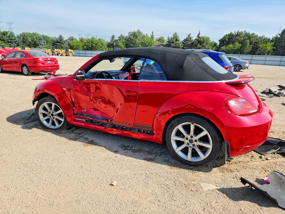 58797796 :رقم المزاد ، 3VW5X7AT3DM817806 vin ، 2013 Volkswagen Beetle مزاد بيع