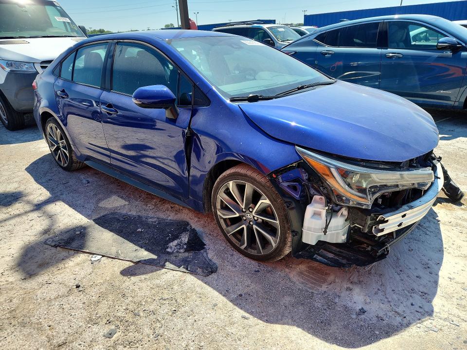Продажа на аукционе авто 2021 Toyota Corolla, vin: 5YFS4MCE4MP083018, номер лота: 60646576
