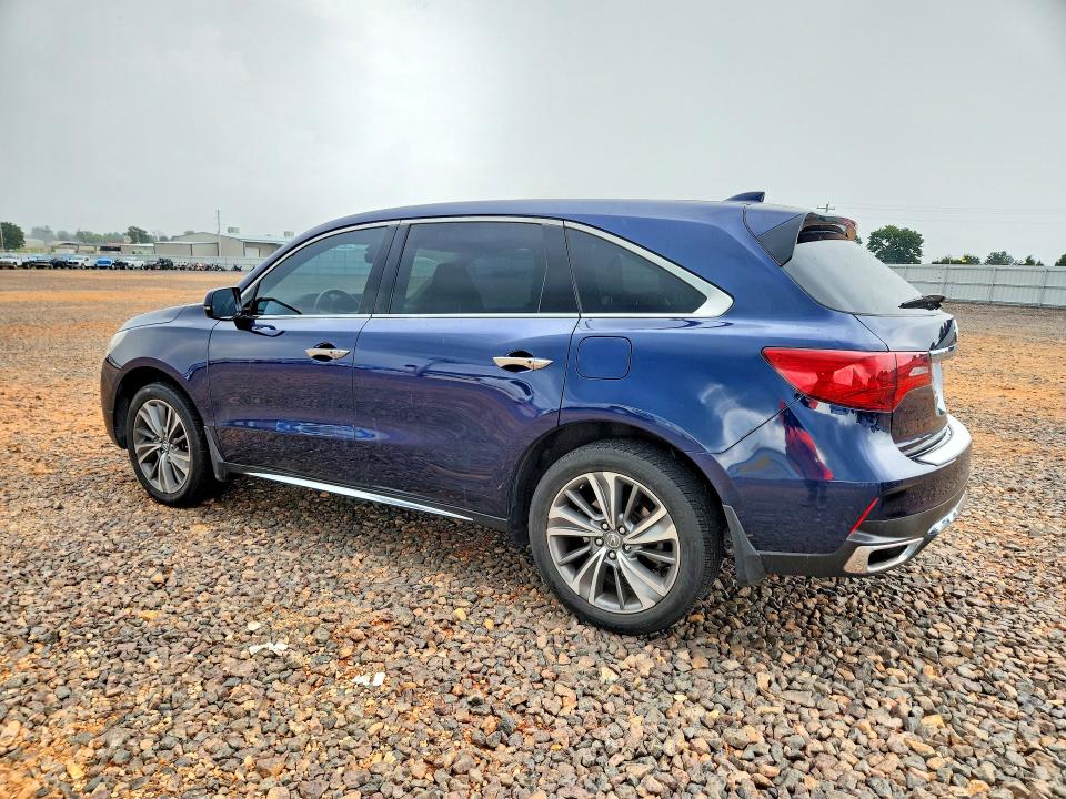 59881006 :رقم المزاد ، 5FRYD4H54HB024229 vin ، 2017 Acura Mdx مزاد بيع