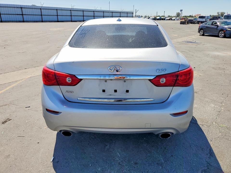 2015 Infiniti Q50 მანქანა იყიდება აუქციონზე, vin: JN1BV7AR9FM421803, აუქციონის ნომერი: 60245946