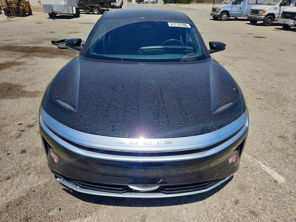 61712706 :رقم المزاد ، 50EA1TEA6RA006702 vin ، 2024 Lucid Motors Air مزاد بيع