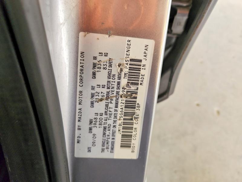 Aukcja sprzedaży 2010 Mazda 3, vin: JM1BL1SG6A1215698, numer aukcji: 60127136