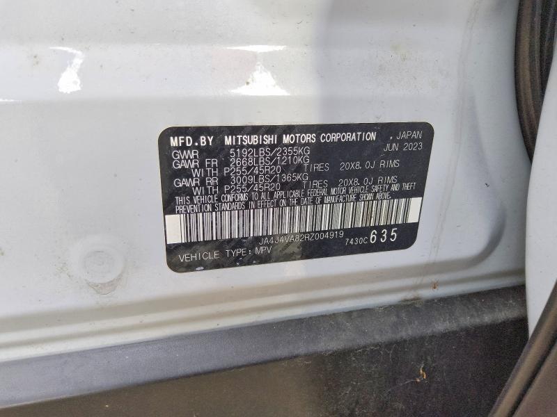 Aukcja sprzedaży 2024 Mitsubishi Outlander, vin: JA4J4VA82RZ004919, numer aukcji: 60017956