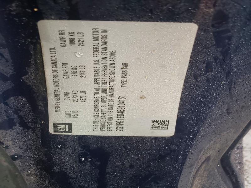 60306846 :رقم المزاد ، 2G1FG1ED4B9104161 vin ، 2011 Chevrolet Camaro مزاد بيع