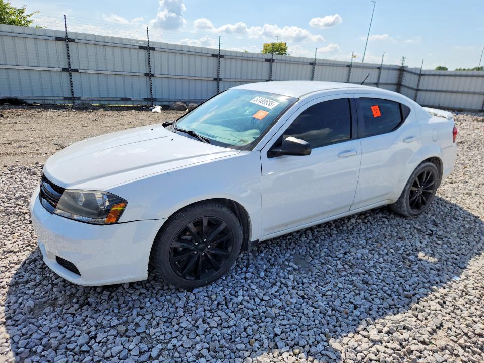 2014 Dodge Avenger მანქანა იყიდება აუქციონზე, vin: 1C3CDZAB2EN219496, აუქციონის ნომერი: 57499036
