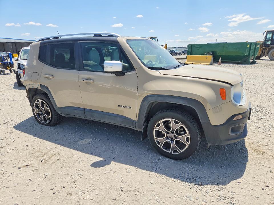 2015 Jeep Renegade მანქანა იყიდება აუქციონზე, vin: ZACCJBDT8FPB34221, აუქციონის ნომერი: 61740076
