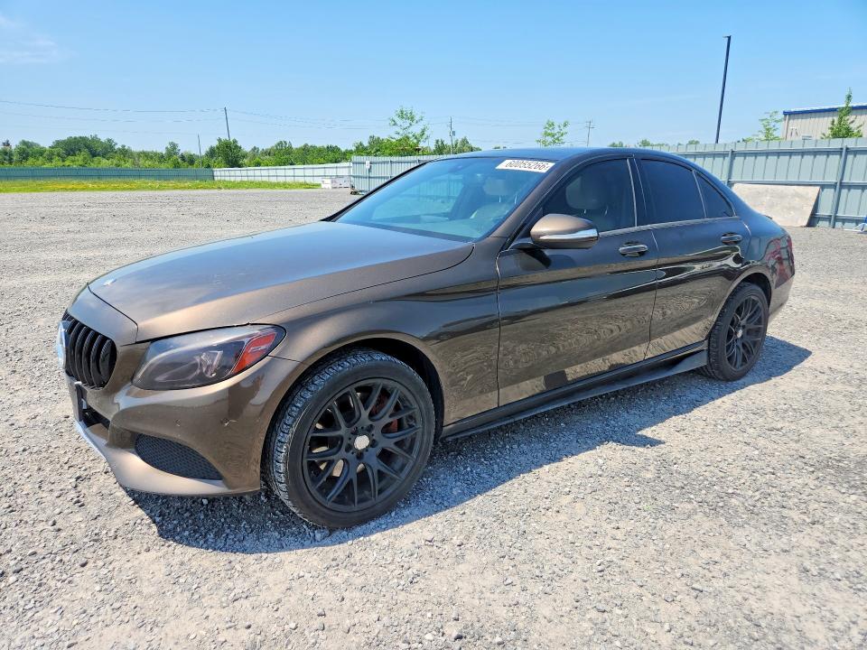 2015 Mercedes-benz C მანქანა იყიდება აუქციონზე, vin: 55SWF4KB2FU031984, აუქციონის ნომერი: 60055266