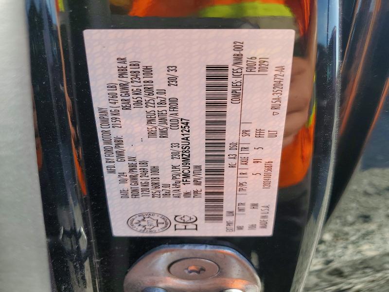 Продажа на аукционе авто 2025 Ford Escape, vin: 1FMCU9MZ8SUA12547, номер лота: 59603716