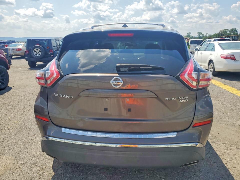 2015 Nissan Murano მანქანა იყიდება აუქციონზე, vin: 5N1AZ2MH7FN234147, აუქციონის ნომერი: 63367436
