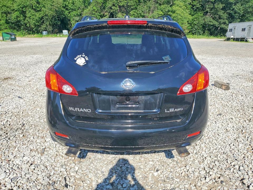 2009 Nissan Murano მანქანა იყიდება აუქციონზე, vin: JN8AZ18W99W156643, აუქციონის ნომერი: 61676036