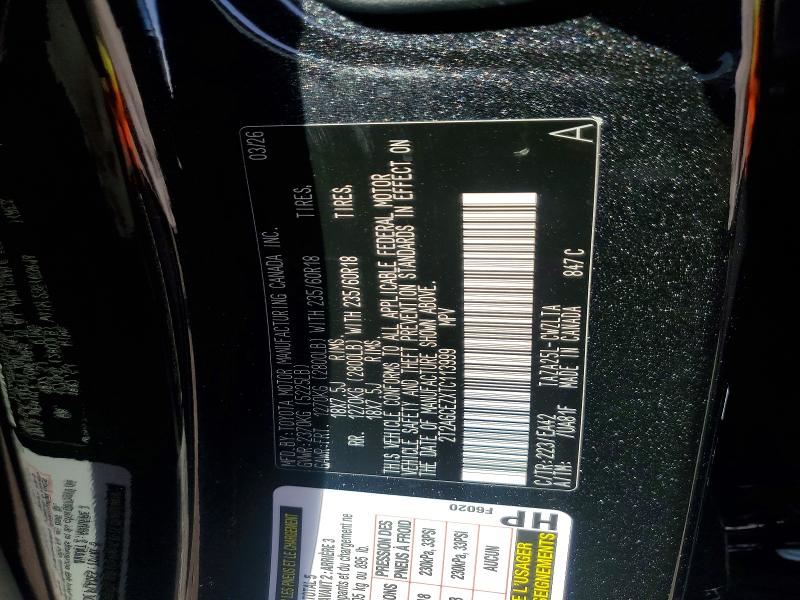 59176596 :رقم المزاد ، 2T2AGCEZXTC113999 vin ، 2026 Lexus Nx 350 مزاد بيع